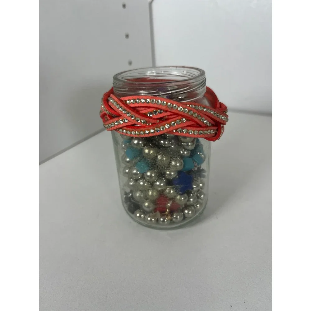 Kids mix bracelet and jewelry Jar